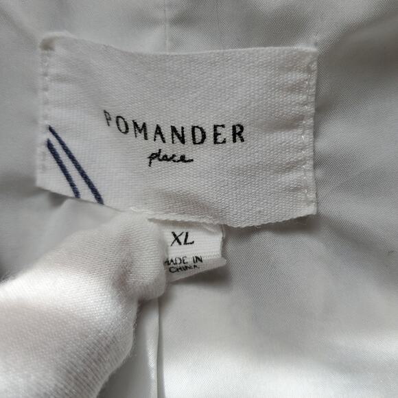 Tuckernuck Pomander Place White Tweed Josephine V-Neck Mini Dress B1254 Size XL - Picture 8 of 10